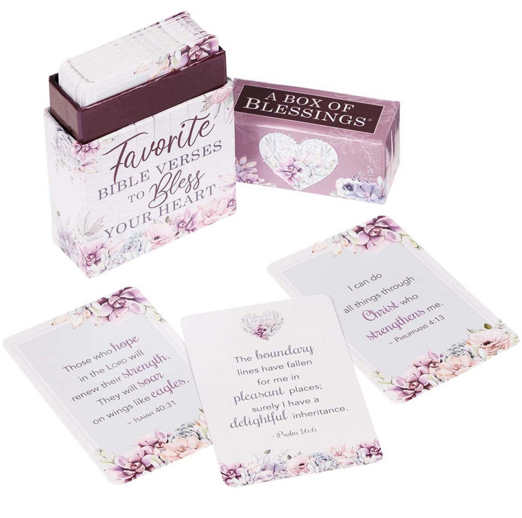 Box of Bible Verse Blessings